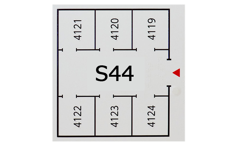 ツーリストS S44の部屋の配置