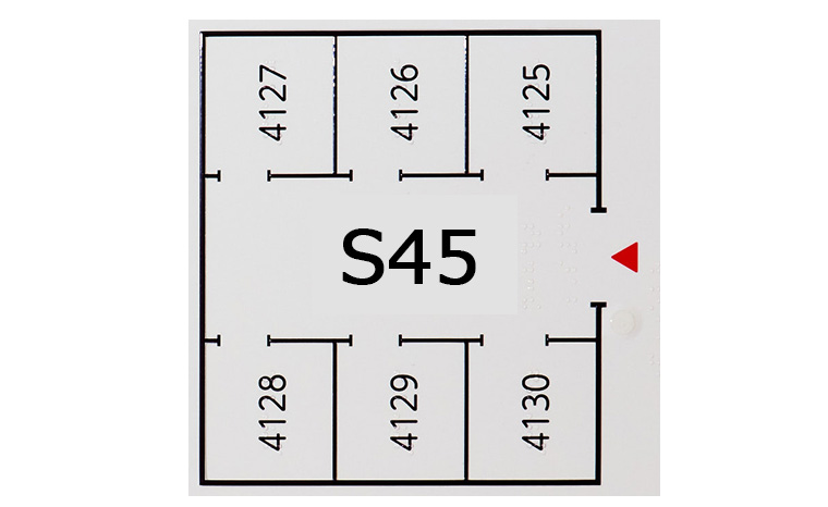 ツーリストS S45の部屋の配置