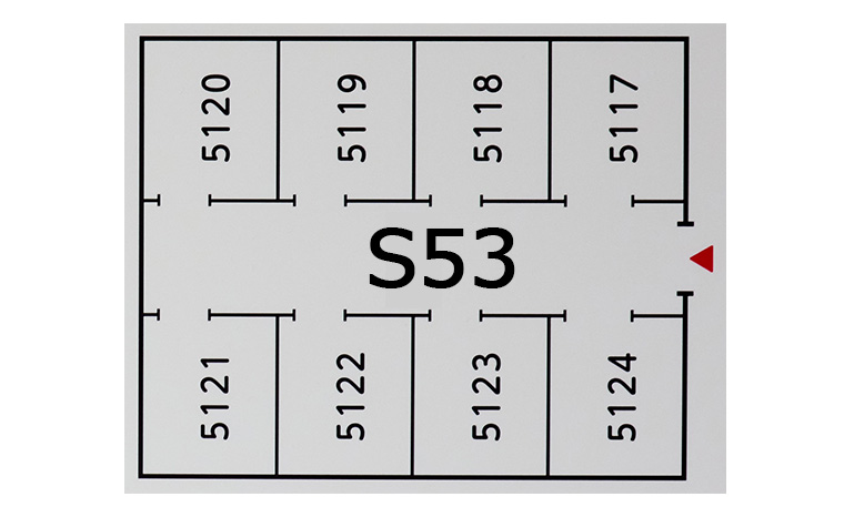ツーリストS S53の部屋の配置